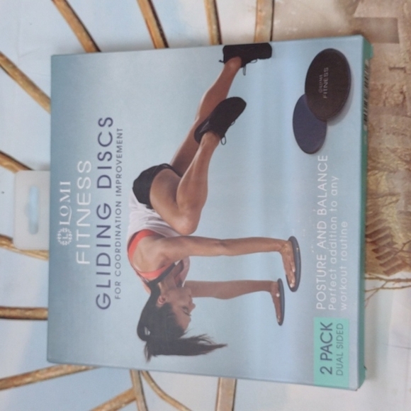 Lomi FITNESS Gliding Discs for Improved Coordination - 2 Pack - Picture 1 of 3